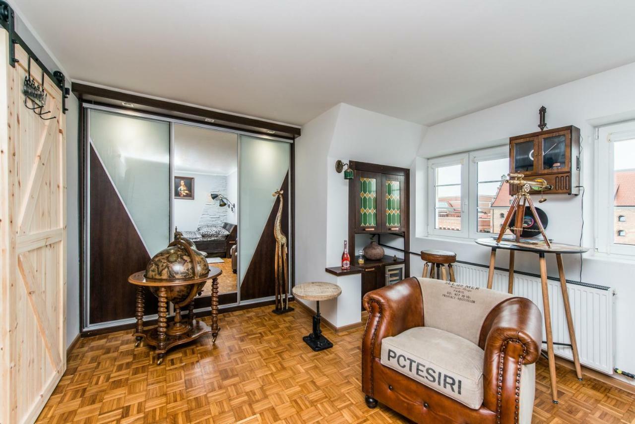 Apartment Above Motlawa 格但斯克 外观 照片